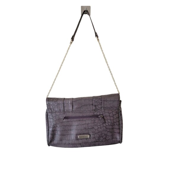 Steve Madden Envelope Crossbody Vegan Leather Bag Faux Snake Skin - Picture 1 of 7